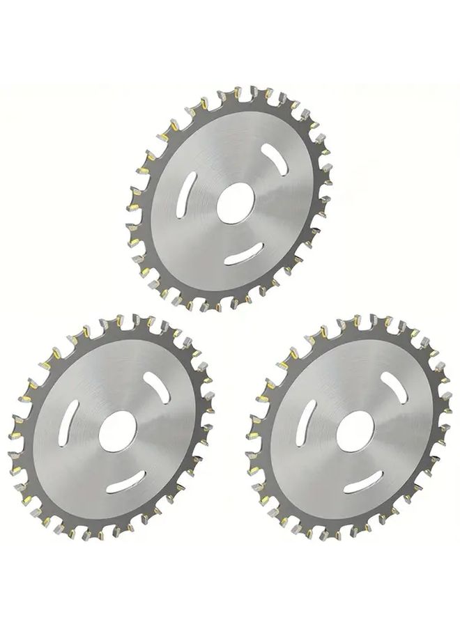Set Of 2 5 Inch Professional Alloy Woodworking Double Sided Saw Blades 40 60 Teeth Sharp Hardened Cutting Discs For Wood Saws - Image 3