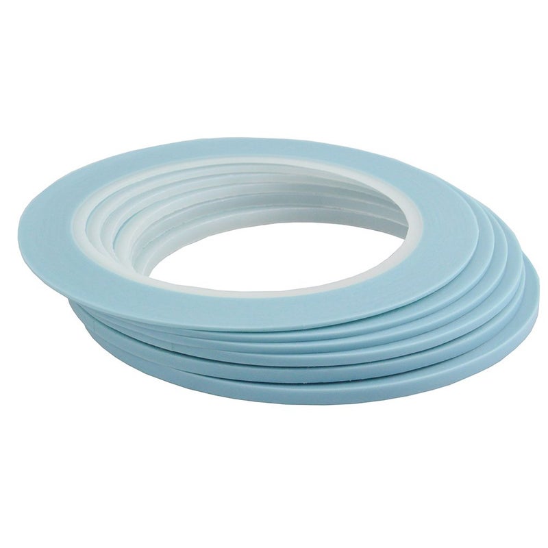 JINBING Mix 6Rolls High Temperature Vinyl Fine Line Fineline Masking Tape Automotive Car Auto Paint 1mm 1.5mm 2mm 2.5mm 3mm 4mm - Image 1