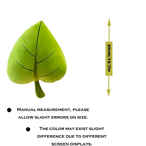 CHELEI2019 19.7" Leaf Pillow,3D Stuffed Plant Plush Leaf Shaped Throw Pillow for Room Decor - Image 5