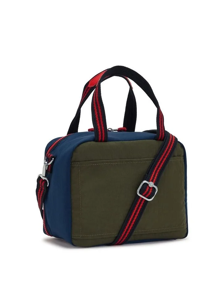 كيبلينغ Miyo Large lunchbox (with trolley sleeve) Seaweed Gr Bl