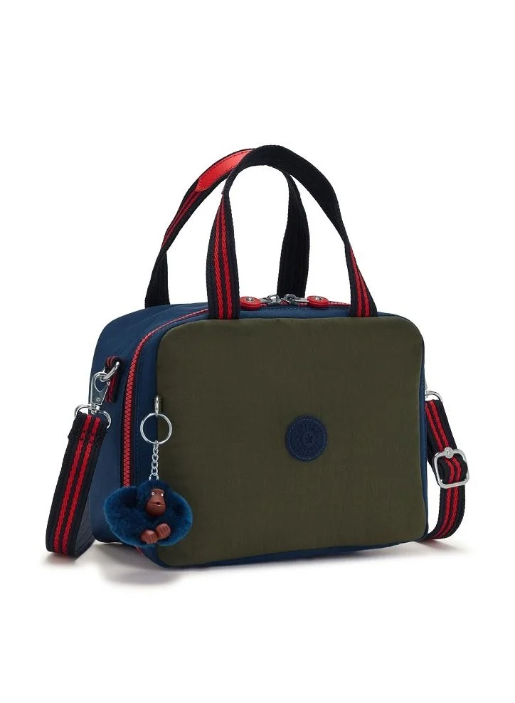 كيبلينغ Miyo Large lunchbox (with trolley sleeve) Seaweed Gr Bl