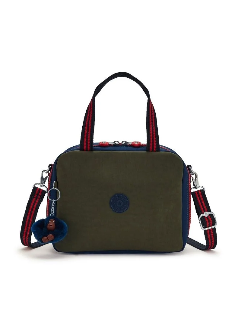 كيبلينغ Miyo Large lunchbox (with trolley sleeve) Seaweed Gr Bl