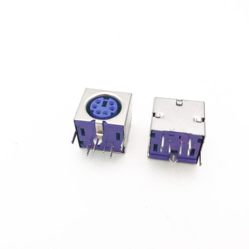 Pro3D (10 pc) 6P Purple PS-2 Socket for Keyboard/Mouse - Image 3