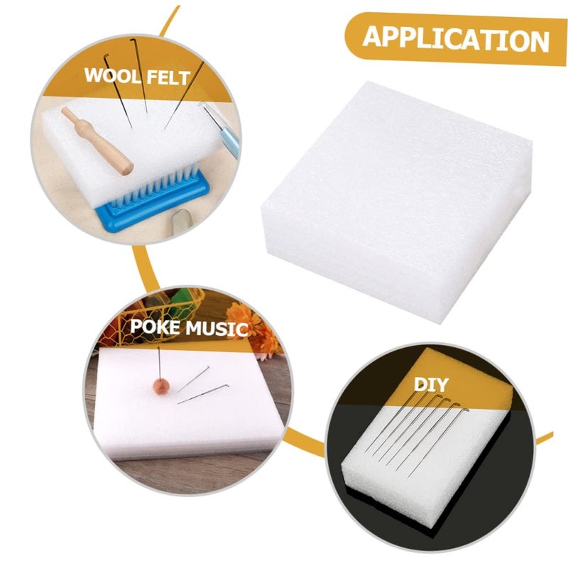 AUTSUPPL 20x20x5cm Wool Felt Craft Mat Portable Replacement Padding Sheet 3 Pack - Image 4