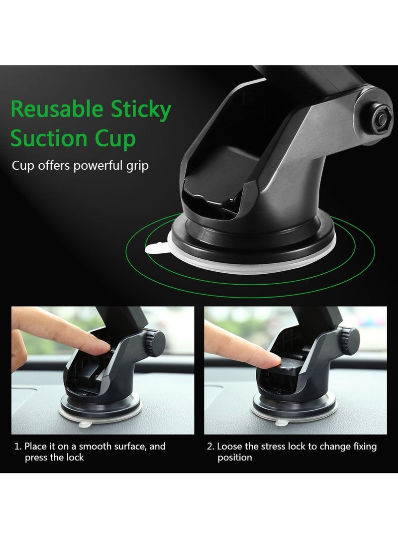 General Cantilever Mobile Phone Stand - Car Windshield Dashboard Car Navigation Multi-Functional Fixed Rotation Stand  - Image 4