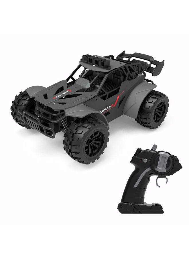 Alloy high-speed remote control off-road vehicle, RC climbing car professional drift racing monster truck, simulation control with roof lights suitable for all-terrain remote control toy vehicles, suitable for boys, girls, adults, toys and gifts - Image 1