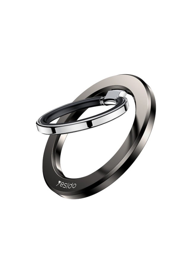 Yesido C205 360 Free Rotation Built-in N52 Magnets Double Ring Metal Folding Ring Phone Holder - Image 1