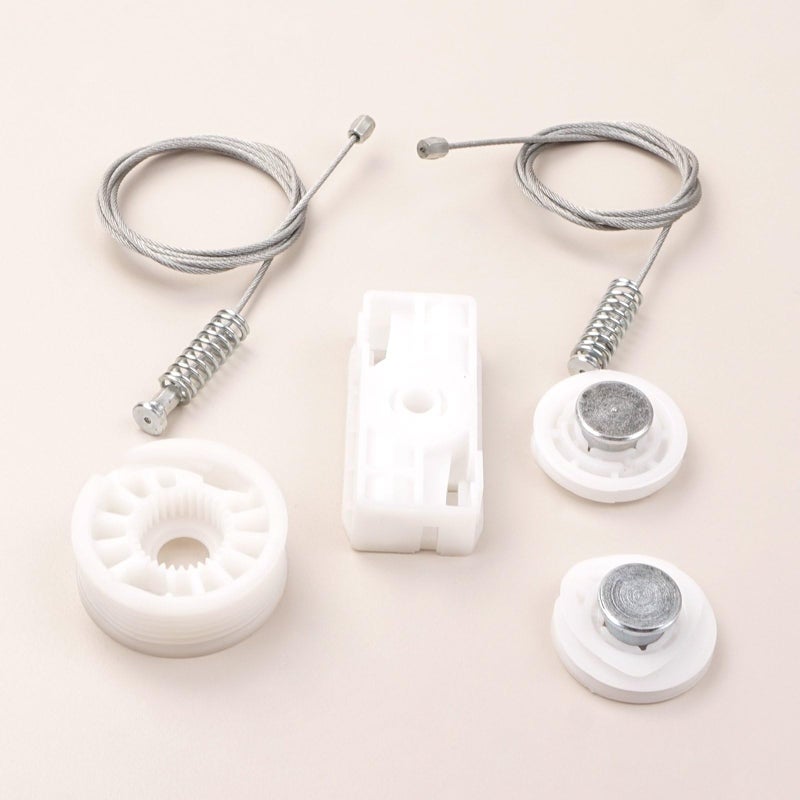 مجموعة إصلاح منظم نافذة الربع الخلفية اليسرى أو اليمنى BWR5238 متوافقة مع فورد موستانج MK5 S197 2005-2014 كوبيه قابلة للتحويل ذات بابين