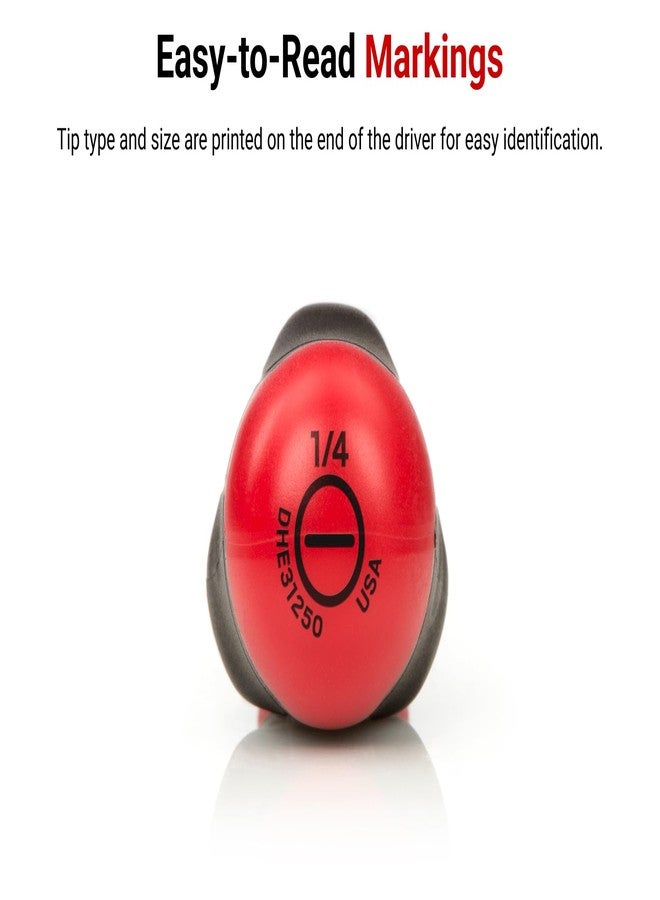 TEKTON 3/16 Inch Slotted High-Torque Screwdriver | 26613 | Made in USA - Image 5