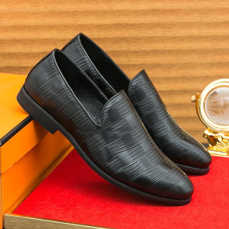Loafers Men'S British Casual Shoes Korean Style Trendy Leather Shoes Young Men Driving Shoes Young Men Personality - Image 5