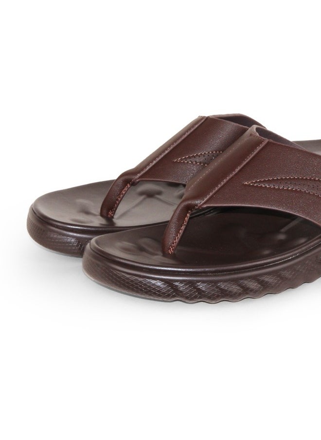 BOTELI Summer Flip Flops Genuine Leather Men's Sandals and Breathable Casual Outdoor Slippers  - Image 2