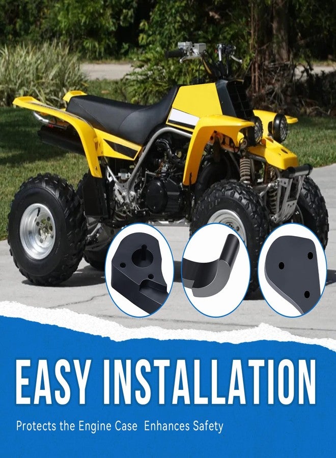 واقي سلسلة محرك الدراجة النارية SeDeplacer / واقي علبة محرك الدراجة النارية متوافق مع Yamaha Banshee 350 1987-2006 - Image 5