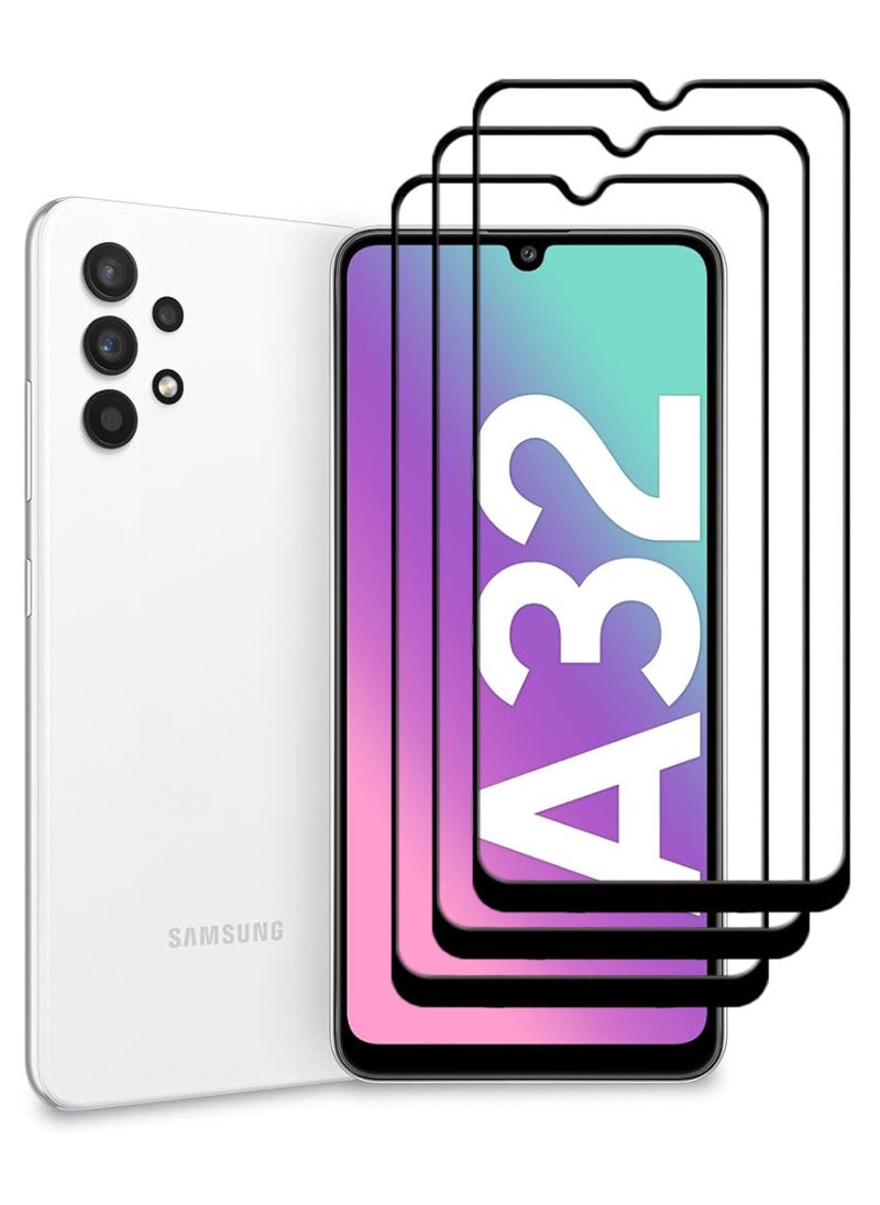 أكاليكس 3 قطع، حماية شاشة، لهاتف سامسونج جالاكسي A32 5G، جودة ممتازة. - Image 1