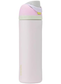 Flip Insulated Stainless Steel Water Bottle With Straw For Sports And Travel, Bpa-Free, 24-Ounce, Candy Coated