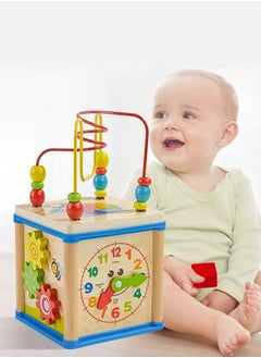 Wooden Activity Cube