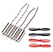 YoungRC 8520 Coreless Motor 85 x 20mm Brushed Motors 55mm CW CCW Propeller for DIY Micro QX95 QX110 Quadcopter RC Drone - Image 2