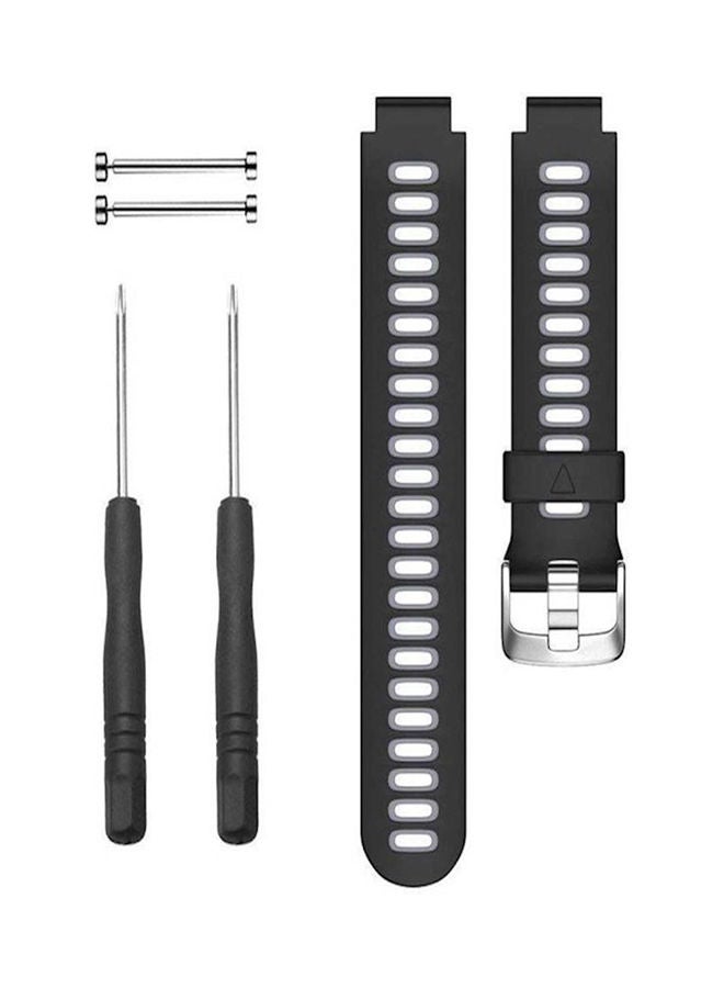 NIBEMINENT Garmin Approach S6, S5 Premium Silicone Smart Watch Band Strap Grey - Image 3