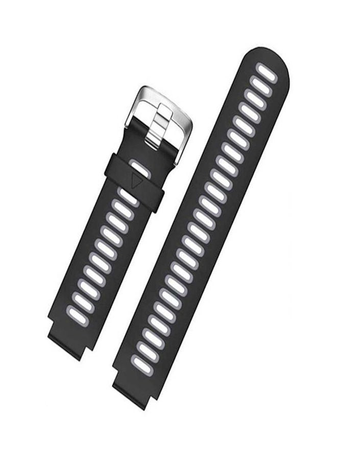 NIBEMINENT Garmin Approach S6, S5 Premium Silicone Smart Watch Band Strap Grey - Image 1