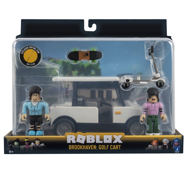 Roblox Celebrity Collection - Brookhaven: Golf Cart Deluxe Vehicle [Includes Exclusive Virtual Item] - Image 2