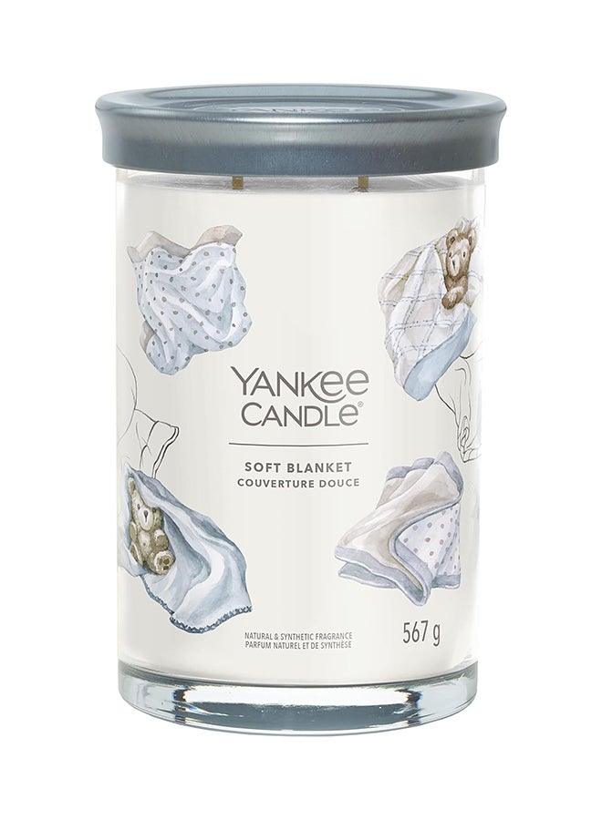 YANKEE CANDLE شمعة يانكي كاندل المعطرة | شمعة كبيرة بغطاء مزدوج | مزيج شمع الصويا - Image 1