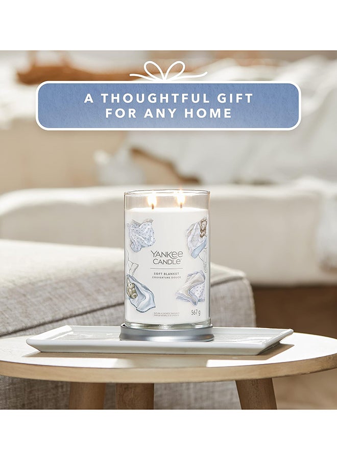 YANKEE CANDLE شمعة يانكي كاندل المعطرة | شمعة كبيرة بغطاء مزدوج | مزيج شمع الصويا - Image 2