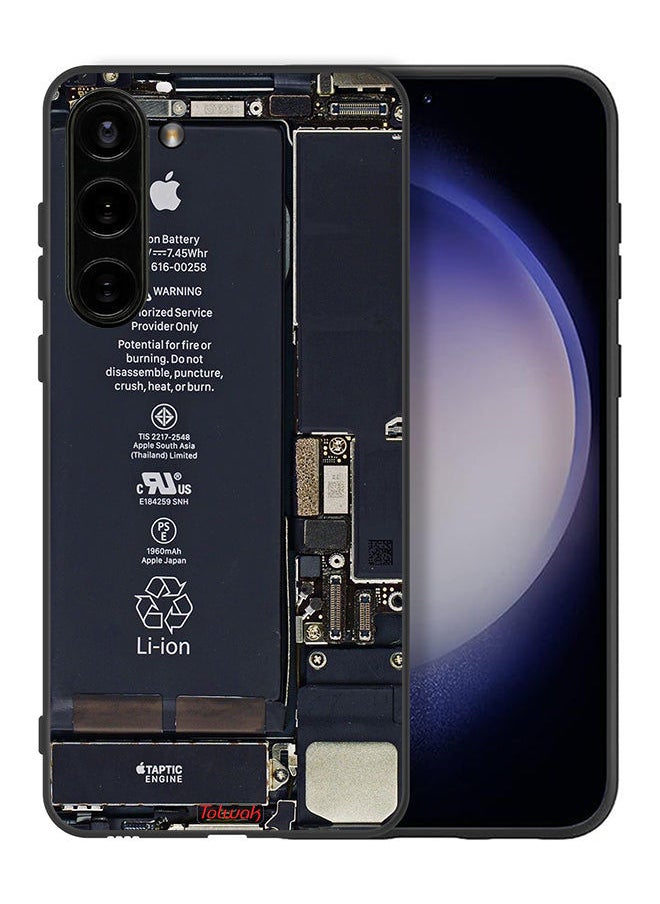 Tolwak - Samsung Galaxy S23 5G Protective Case Cover Phone Circuit Pattern - Image 1