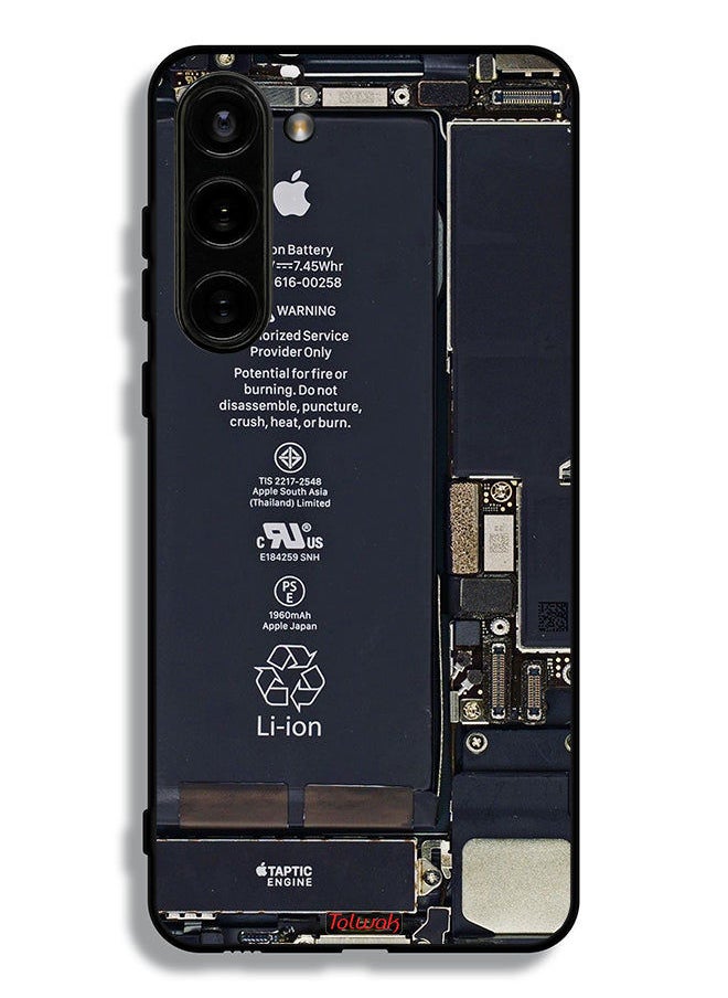 Tolwak - Samsung Galaxy S23 5G Protective Case Cover Phone Circuit Pattern - Image 1
