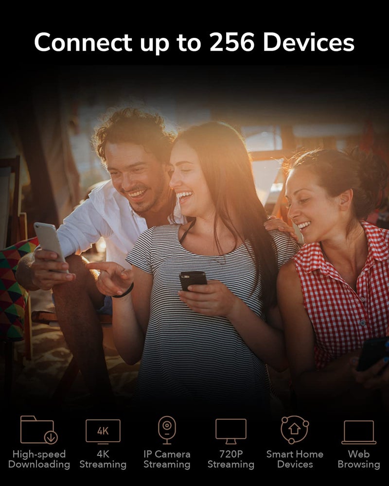 Cudy AX3000 WiFi 6 Router â€“ 802.11ax Wireless Dual Band Gigabit Internet Router, VPN Compatible, MU-MIMO, WireGuard, Cudy Mesh Compatible WR3000 - Image 5