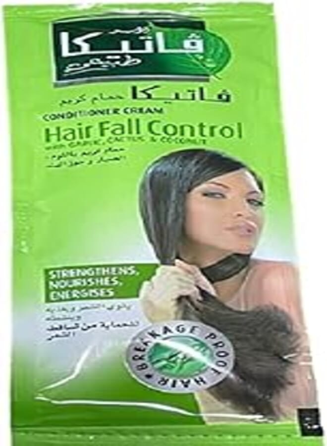 Vatika Naturals كريم حمام فاتيكا ناتشورالز للتحكم في تساقط الشعر 35 جرام | غني بالصبار | غير لزج وغير دهني | يتحكم في تلف الشعر ويحسن ترطيبه