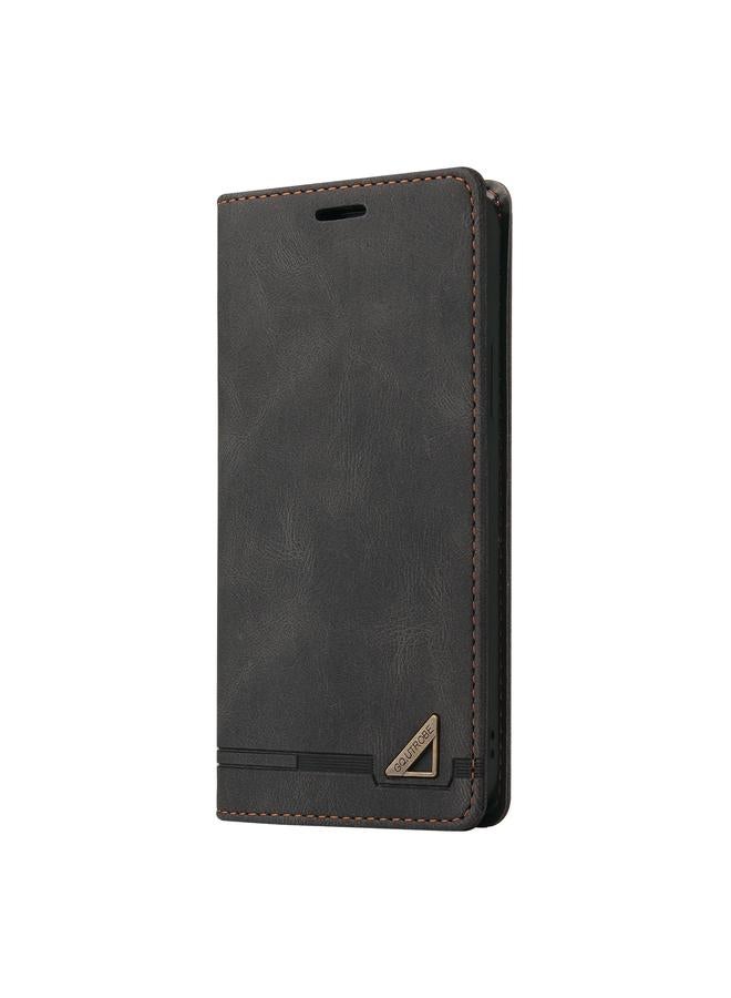 اس-توب جراب لهاتف Samsung Galaxy S23 Ultra 5G، جراب جلدي مضاد للسرقة مع حامل، قابل للطي أفقيًا - Image 2