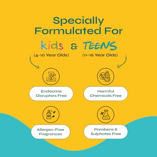 Tikitoro Teens Nourishing Body Wash 100% Vegan with Moringa, Fuji Green Tea, Pink Dragon Fruit Extract Cleanses, Nourishes Skin with No Parabens & Sulphates, All Skin Types (Age: 11+) (300 ml x 2) - Image 5