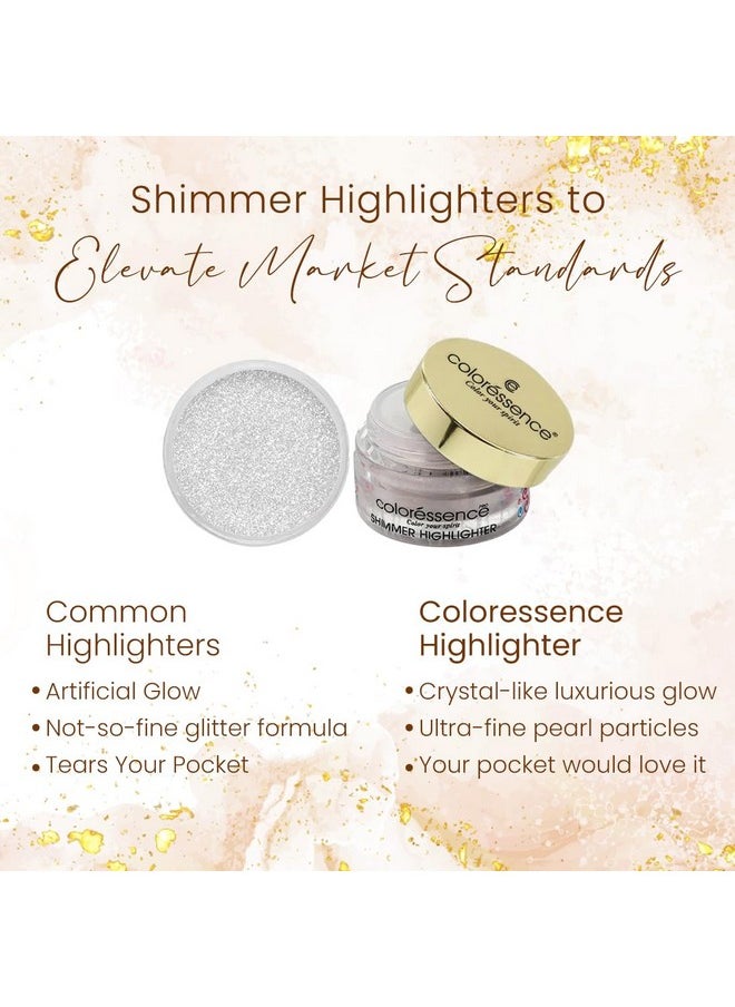 Coloressence Glowdust Shimmer Highlighter-Copper -1Gm  - Image 3
