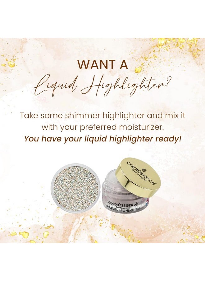 Coloressence Glowdust Shimmer Highlighter-Copper -1Gm  - Image 4