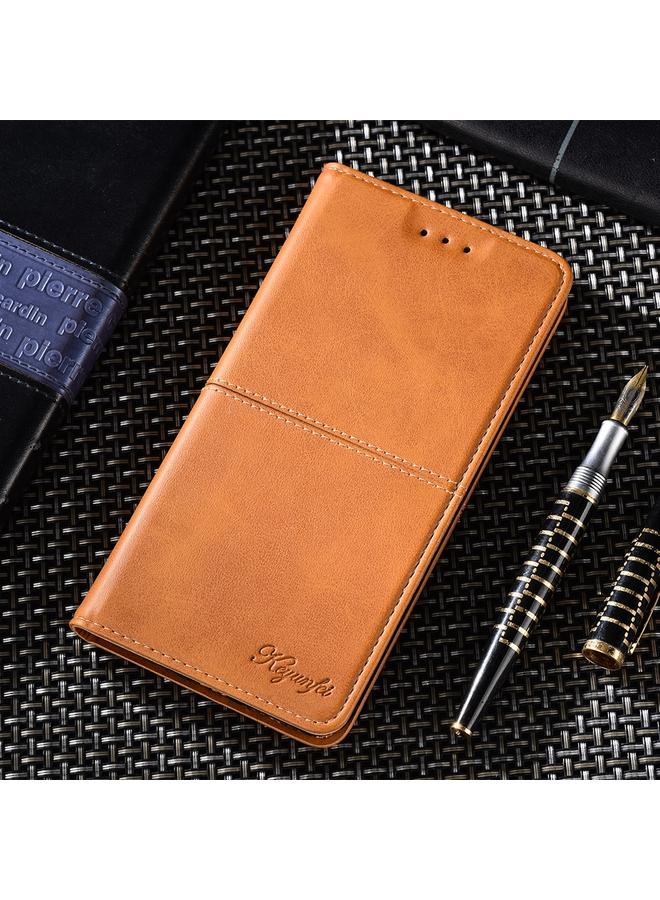 اس-توب جراب لهاتف iPhone 13 Pro مصنوع من الجلد المغناطيسي المتين مع حامل وفتحات للبطاقات - Image 1