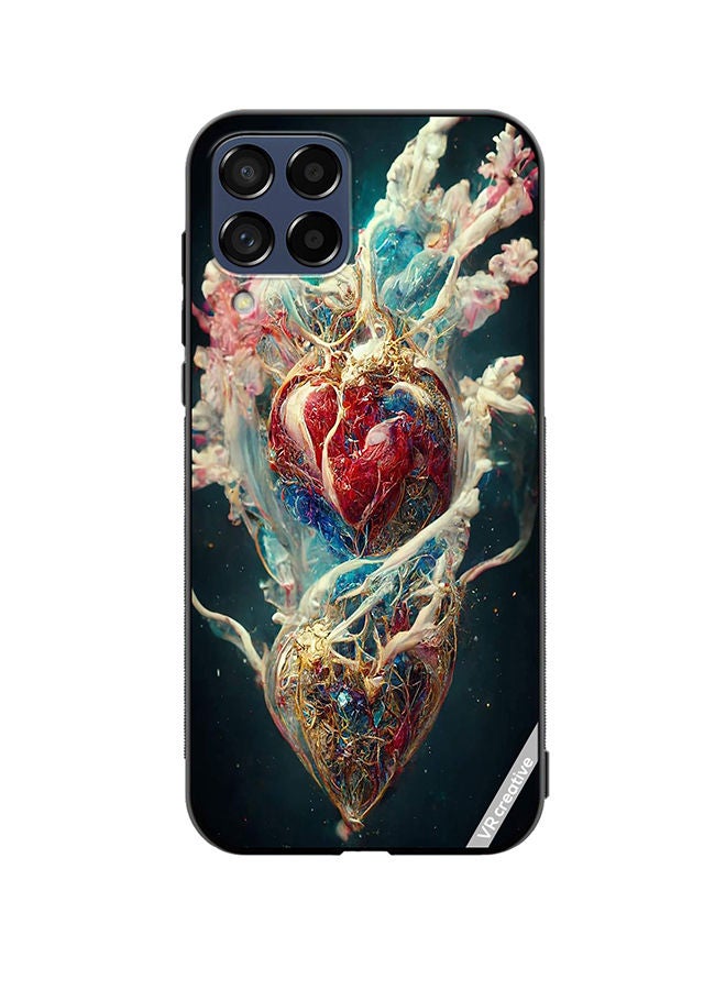 VR CREATIVE Protective Case Cover For Samsung Galaxy M33 Digital Flesh Design Multicolour - Image 1