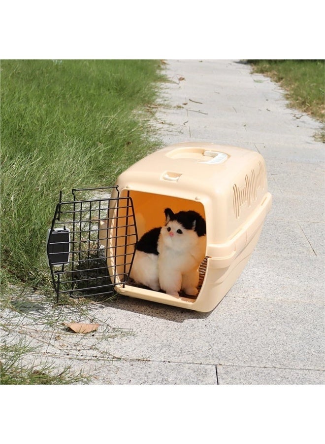 Pado Pet Carrier for Cats and Small Pets – Grey, 42 × 25 × 25 cm - Image 3