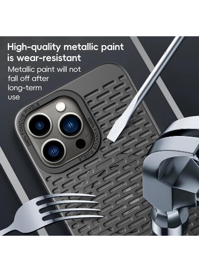 S-TOP Case For iPhone 15 Pro Max Hollow Cooling MagSafe Phone Case - Image 5