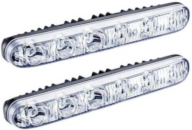 2 LED Daytime Running Lights DRL Fog, 12V, Universal - Image 1