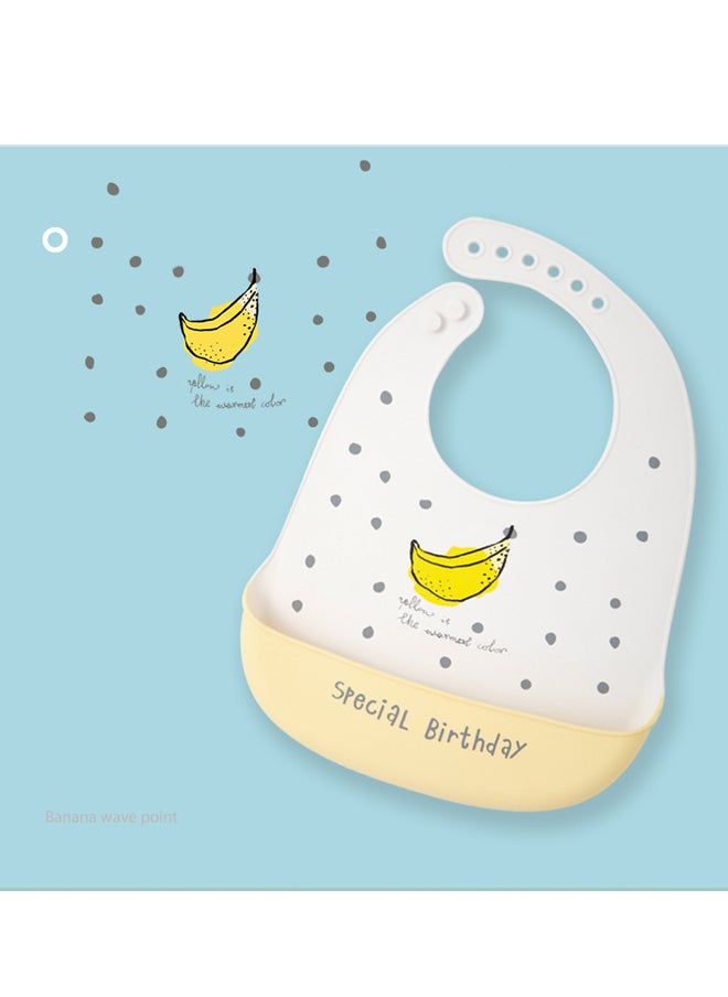 Generic - Soft Silicone Bib Baby Food Waterproof Bib - Image 1