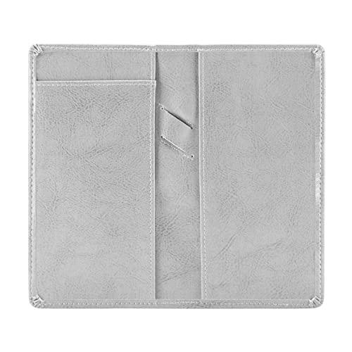 Aurya Leather Checkbook Covers for Personal Checkbook, Checkbook Holder with Free Vinyl Divider, Checkbook Cover for Duplicate Checks for Men and Women - Image 1