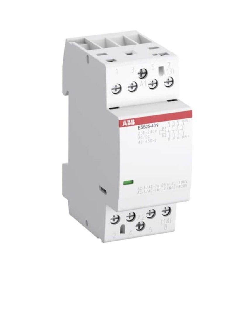 أبب ABB CONTACTOR 25A 4P ESB25-40N-06 1SAE231111R0640 (قديم GHE3291102R0006) - Image 1