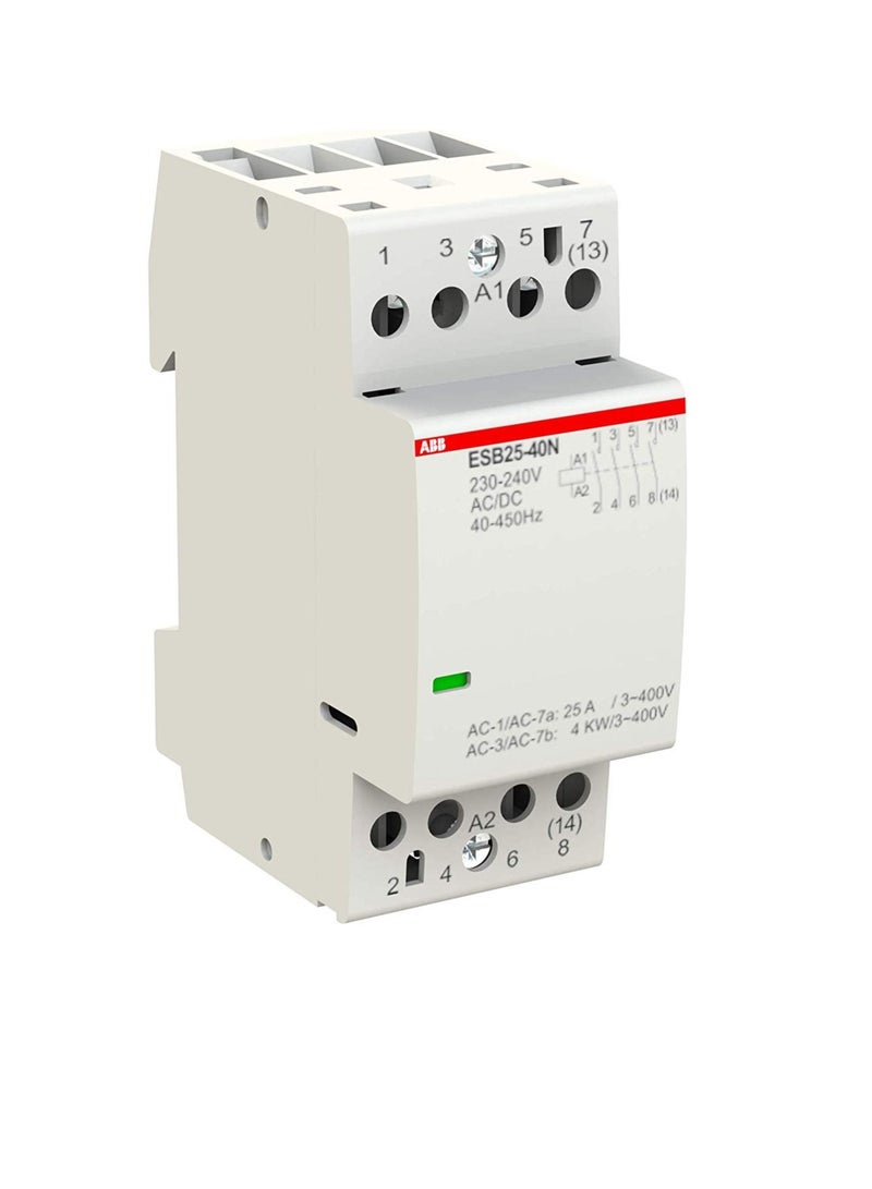 أبب ABB CONTACTOR 25A 4P ESB25-40N-06 1SAE231111R0640 (قديم GHE3291102R0006) - Image 3