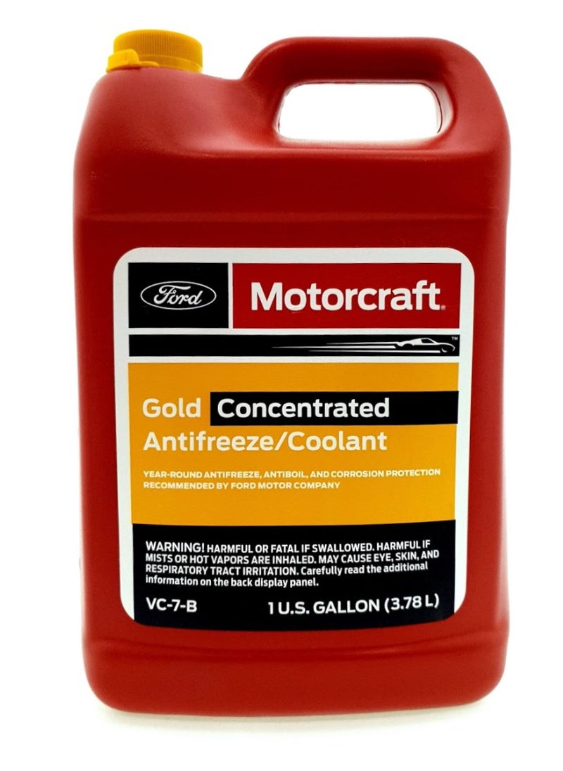 Motorcraft - Motorcraft Concentrated Antifreeze/Coolant VC-7-B Gold - 1 Gallon - Image 1