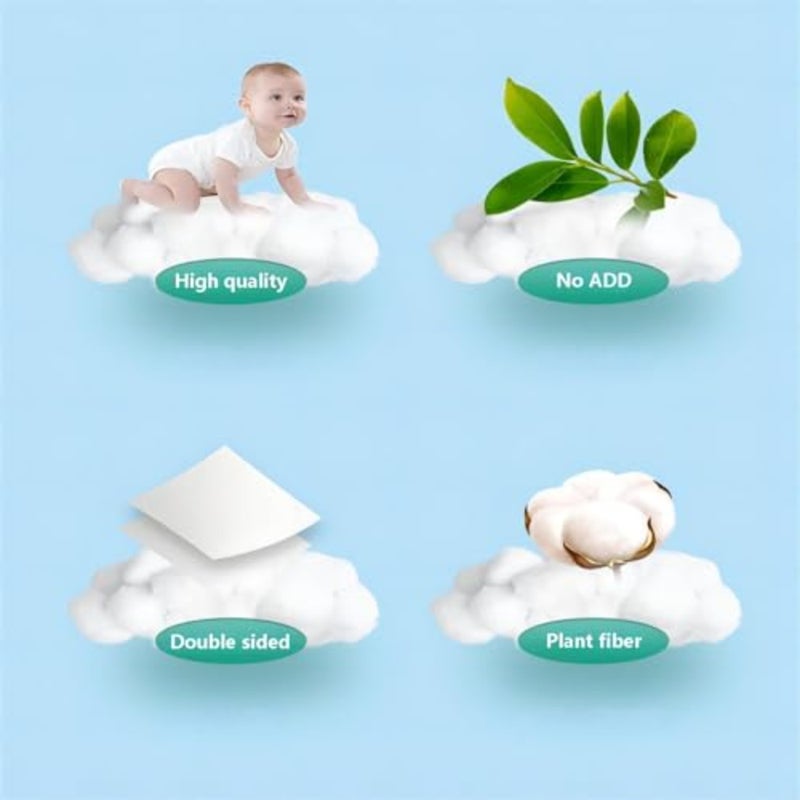 Disposable Bath Towels 55 x 27 Inch, Large Compressed Travel Towels, Soft Absorbent Lightweight Reusable for Hotel, Camping, Hiking, Swimming and Guests, 5 Pack - Image 2