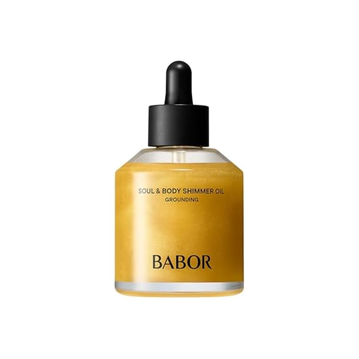 BABOR Soul & Body Shimmer Oil with Vitamin F for Supple and Smooth Skin, Fatty Acids & Plant Oils for Nourished Skin with Radiant Effect, 3.38 fl oz