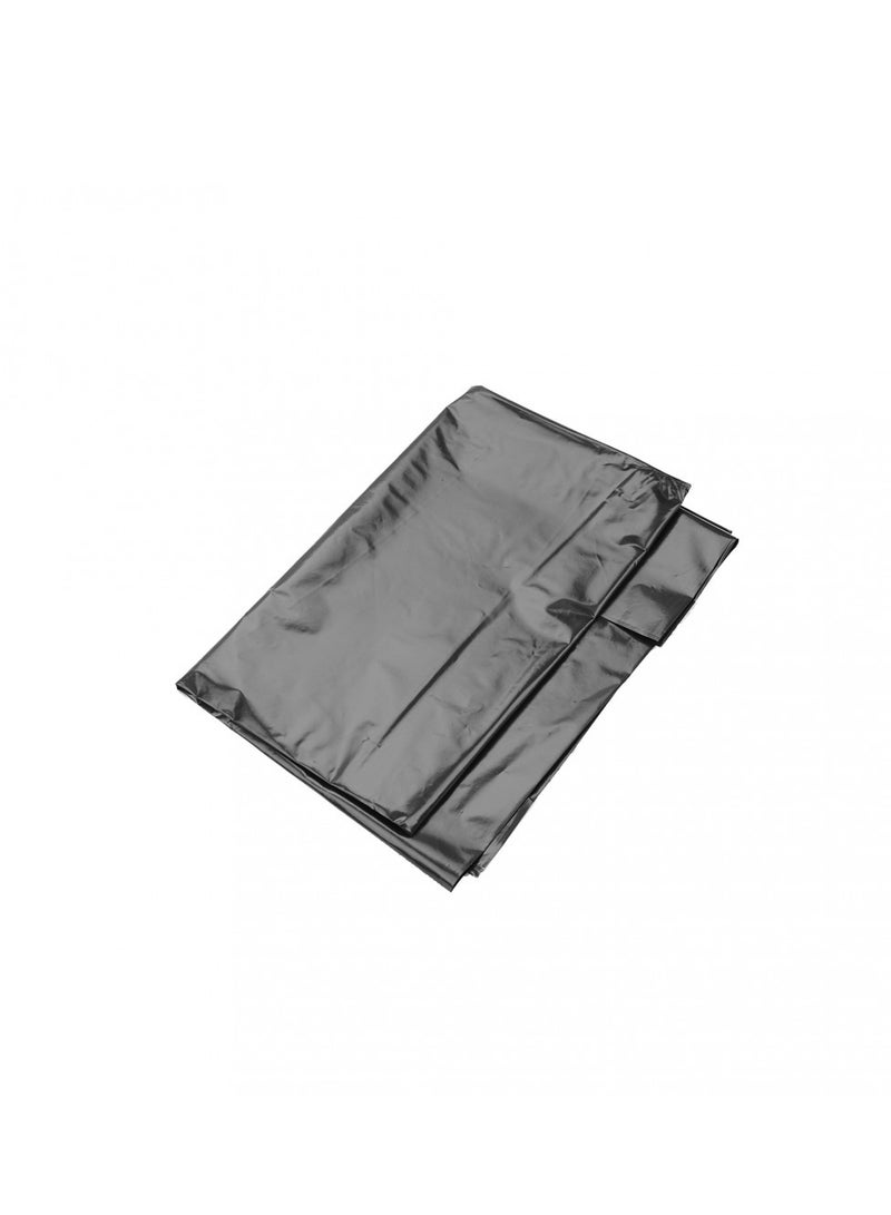 Disposable Strong & Biodegradable Trash Can Bin Liners, 5 Rolls  Small Black Trash Bags Strong Garbage Bags, Waste Basket Liner, for Home, Kitchen, Office 110 X 130CM 20KG - Image 2