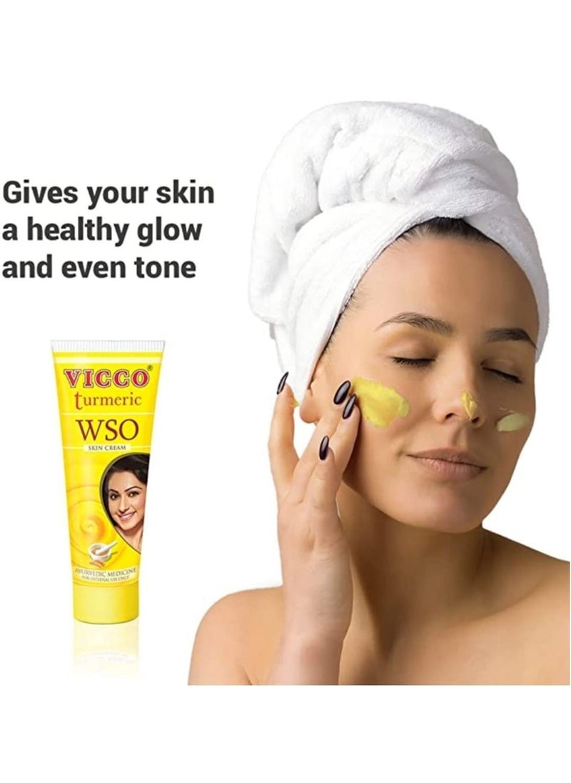 VICCO Vicco Wso Skin Cream Turmeric – 60 gm  - Image 4