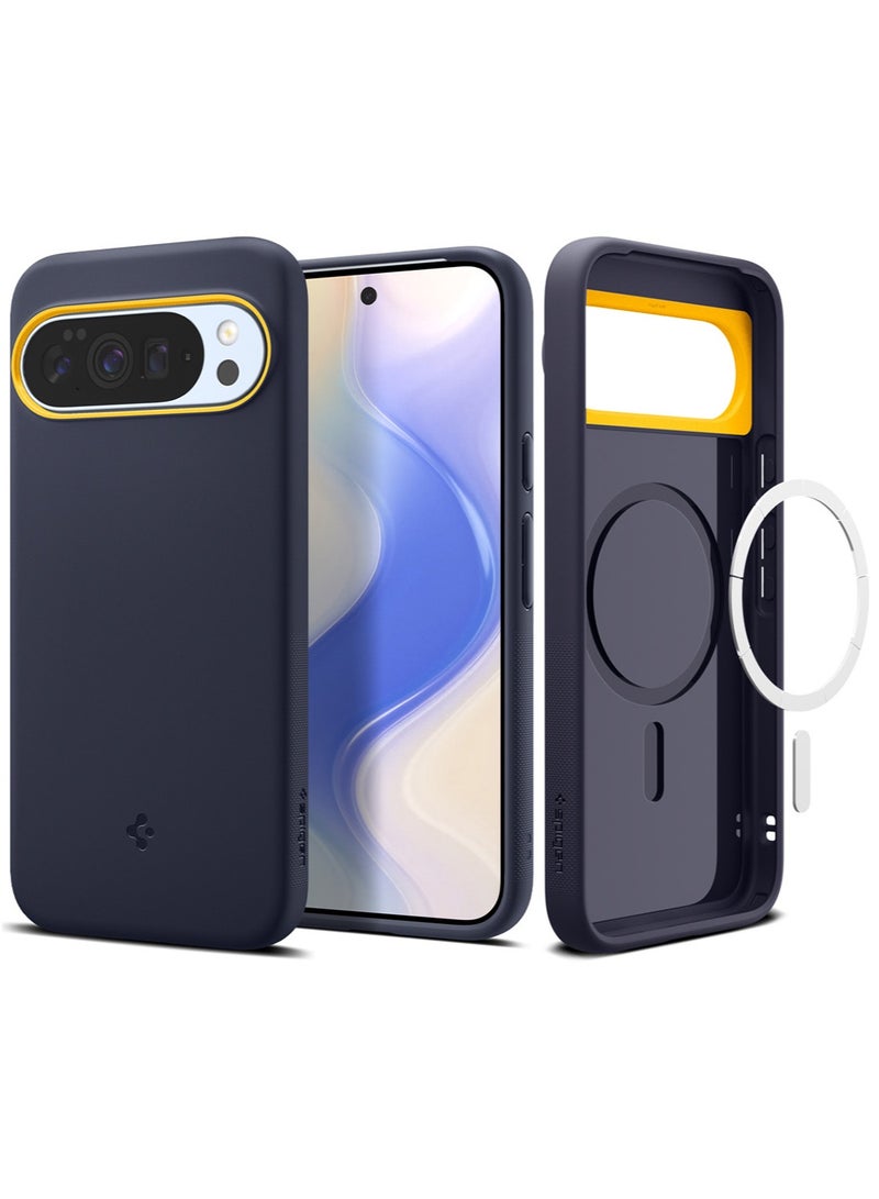 Spigen Nano Pop MagFit Google Pixel 10 Pro XL MagSafe Case Cover [Pixelsnap and MagSafe compatible] - Blueberry Navy - Image 1