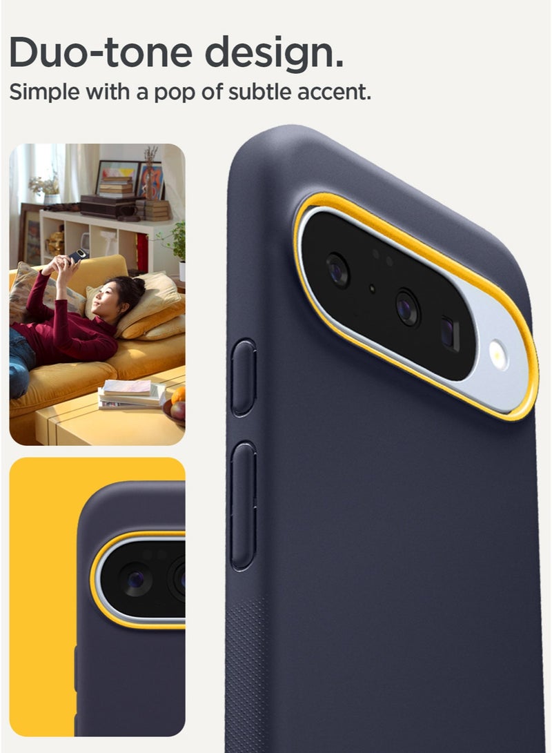 Spigen Nano Pop MagFit Google Pixel 10 Pro XL MagSafe Case Cover [Pixelsnap and MagSafe compatible] - Blueberry Navy - Image 4