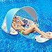 LAYCOL Pool Floats Adult with Adjustable Canopy Inflatable Pool Float Chair with Cup and Drink Holder Perfect for Swimming Pool Beach Lake Party Leisure Pool Toys for Beach Essentials Gift - Image 3